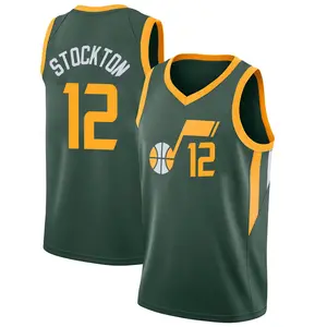 green john stockton jersey