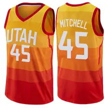 Nike Utah Jazz Swingman Orange Donovan 
