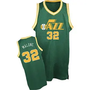 Utah Jazz Swingman White Karl Malone 1996 All Star Throwback Jersey - Men's