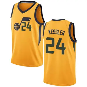 Walker Kessler Utah Jazz Fanatics Branded 2022/23 Fast Break Replica Player  Jersey - Icon Edition - Yellow