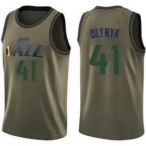 Youth Fanatics Branded Kelly Olynyk Yellow Utah Jazz Fast Break Player Jersey - Icon Edition Size: Extra Large