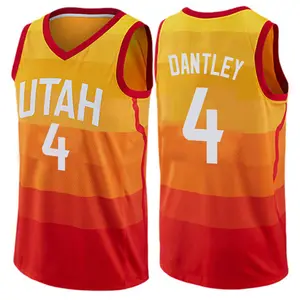 orange utah jazz jersey yellow