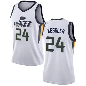 Utah Jazz Nike Association Edition Swingman Jersey 22/23 - White - Walker  Kessler - Unisex